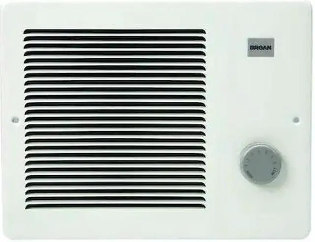 Main image of Broan-NuTone - 174 - Broan Nu-Tone 174 Comfort-Flo Wall Heater; 2560/5120 BTU, 750/1500 Watt, Off White Baked Enamel