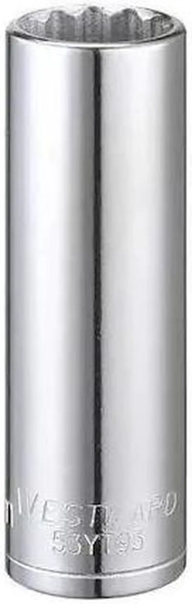 Main image of WESTWARD 53YT93 3/8" Drive, Metric Socket, 15mm Socket Sz, 12 Pts