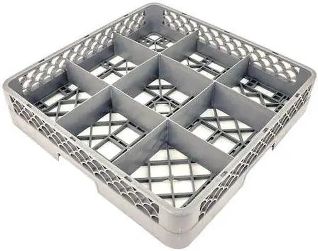 Main image of CRESTWARE RBC9 Glass Rack,9-Compartments,For REC9