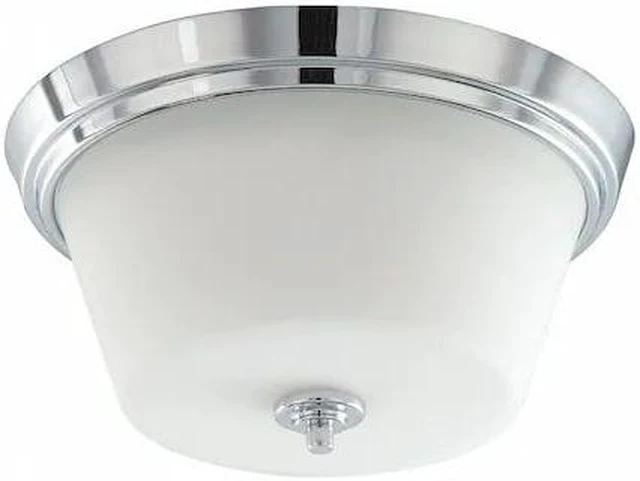 Main image of NUVO 60-4088 Bento 3-Light Flush Fixture with Satin White Glass