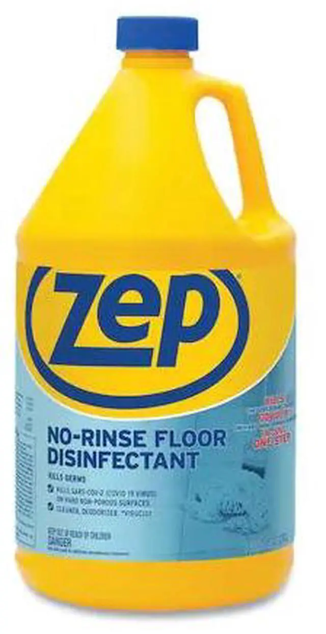 Alt view image 6 of 9 - Zep Commercial No Rinse Floor Disinfectant 4 EA/CT
