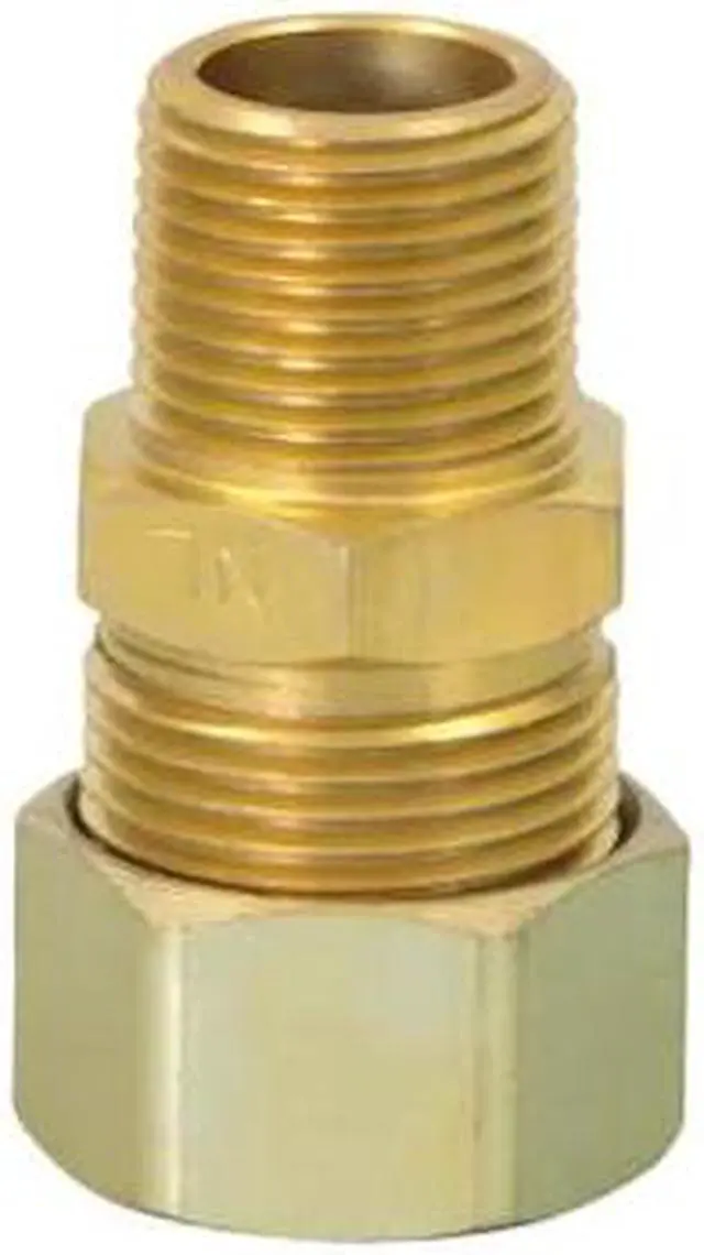 Main image of EVERFLOW C68R-7812-NL 7/8" O.D. COMP x 1/2" MIP Reducing Adapter Pipe Fitting,