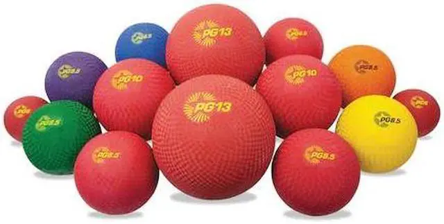 Main image of Champion Sports Playground Ball Set Multi-Size Multi-Color Nylon 14/Set UPGSET1