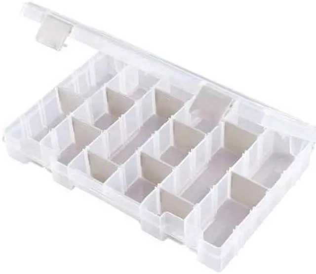 Main image of FLAMBEAU T4008 Adjustable Compartment Box with 4 to 24 compartments, Plastic, 1