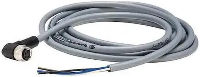 Main image of TELEMECANIQUE SENSORS XZCPV1041L5 Cordset,16.4 ft.,Gray,250VAC/300VDC