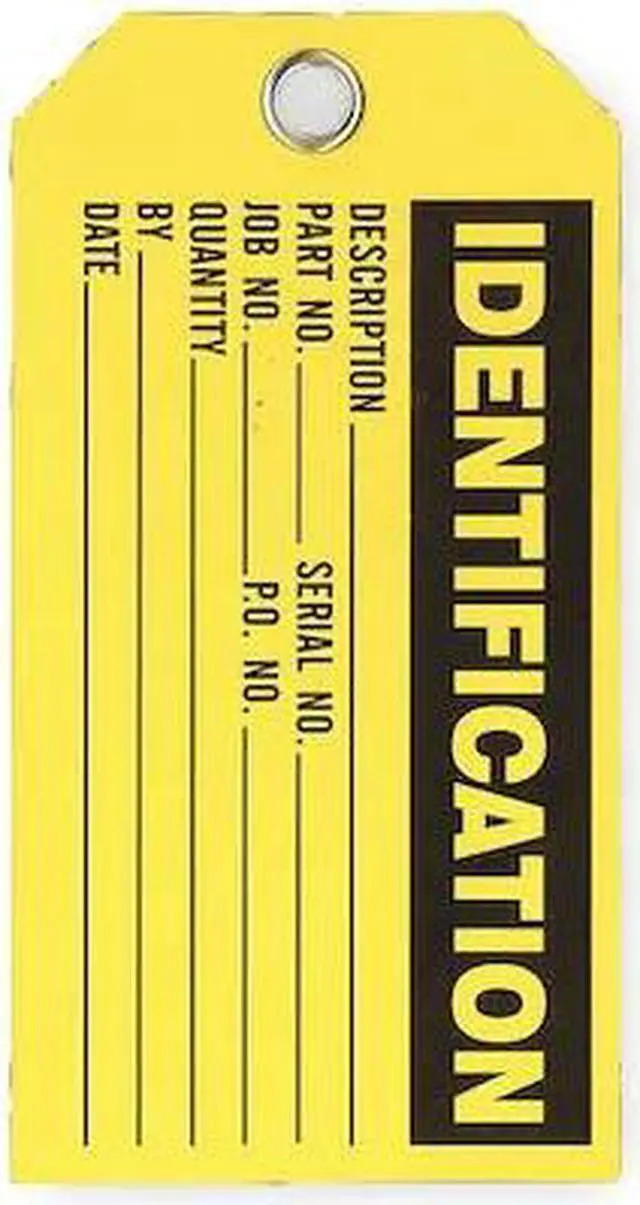 Main image of ZORO SELECT 2RMV1 Production Status Tag, Cleaning and Maintenance, Polyester, 3