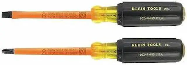 Alt view image 8 of 15 - Klein Screwdriver Set Ins Strt-Phil 2 Piece Klein Tools Screwdriver Sets