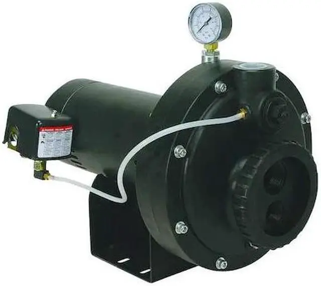 Alt view image 2 of 2 - DAYTON 4HEZ7 Convertible Jet Pump, Plastic, 1 1/2 HP