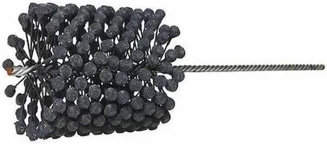 Main image of WEILER 34296 CrossFlex Heavy Duty Bore Brush 6 Diameter 240SC Grit