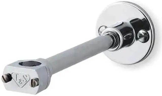 Alt view image 3 of 3 - T&S BRASS B-109-01 Wall Bracket, Chrome Plated Brass