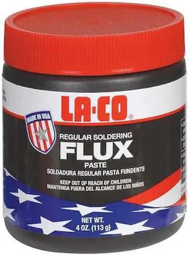 Alt view image 2 of 2 - LA-CO 22104 Soldering Flux,Water Soluble,4 oz.
