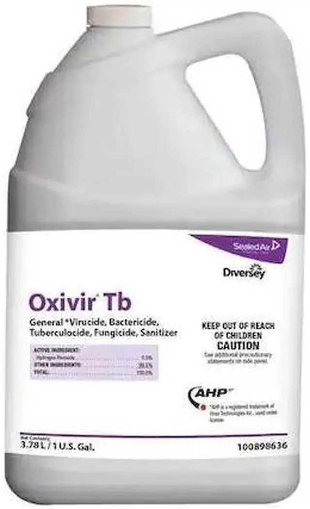 Alt view image 4 of 10 - Diversey 100898636 Cleaner and Disinfectant, 1 Gal.,PK4