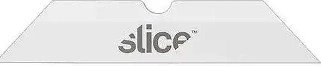 Alt view image 5 of 5 - Slice Pointed Tip Ceramic Cutter Blades - 1.30" Length - Pointed Tip, Rust Resistant, Dual-sided, Non-magnetic, Non-conductive, Reversible, Non-sparking - Zirconium Oxide - 4 / Pack - White