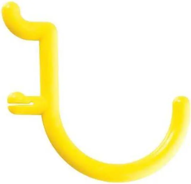Main image of FUNCTIONAIRE 25-FH2-2 Locking Pegboard Hooks, 1 1/2 in. L, PK25