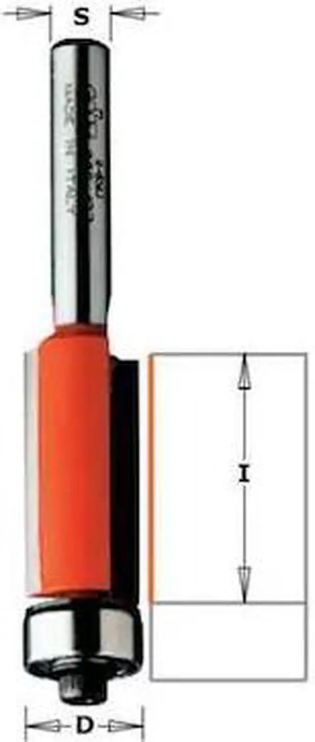 Main image of CMT 806.064.11 Flush Trim Router Bit,HWM,1/4 in