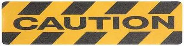 Main image of JESSUP MANUFACTURING GRAN12748 Antislip Tread,Black/Yellow,2 ft. L,PK10