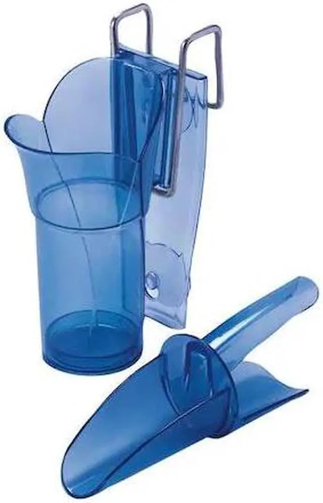 Alt view image 2 of 6 - SAN JAMAR SI5000GR Ice Scoop and Holder,6 to 10 oz.
