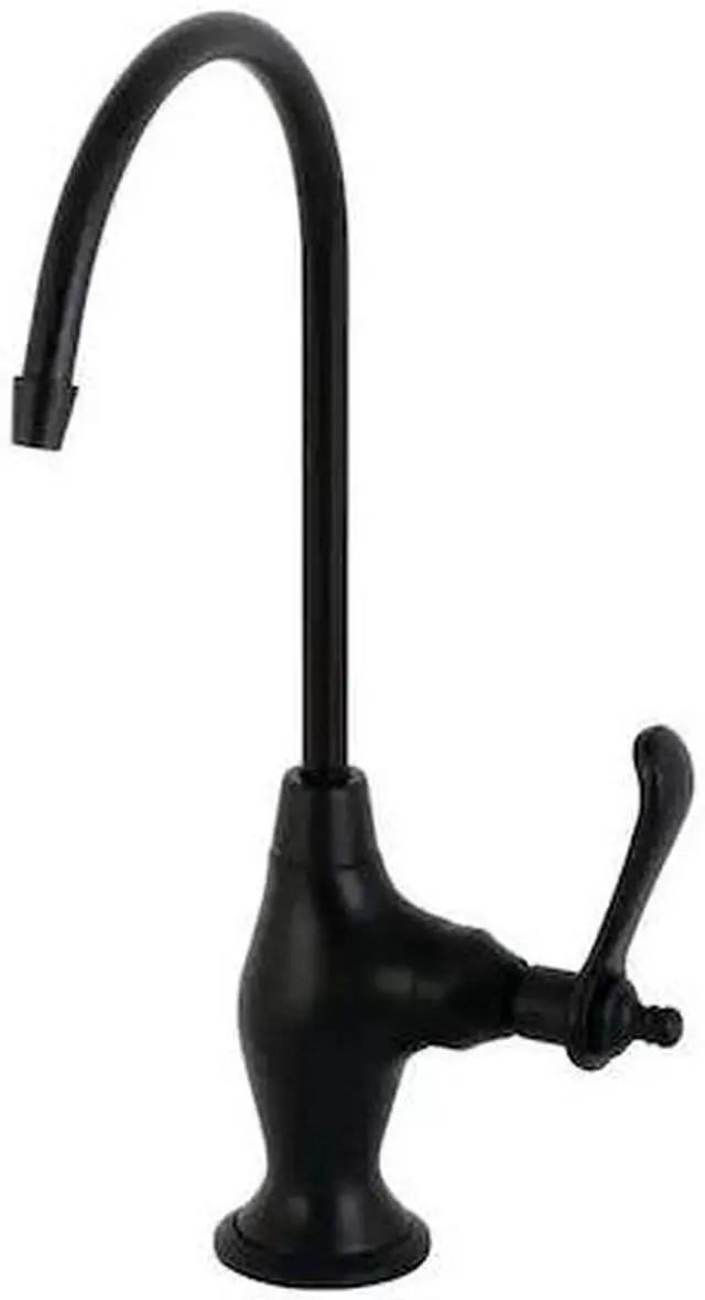 Alt view image 2 of 12 - Kingston Brass KS3190TL Templeton Single Handle Water Filtration Faucet, Matte Black