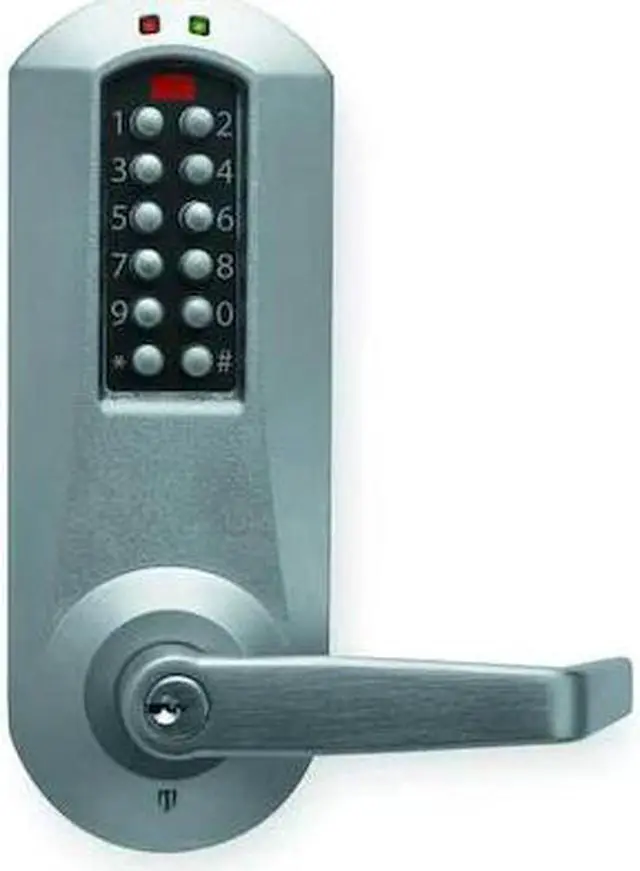 Alt view image 2 of 2 - SIMPLEX E5031-XS-WL-626-41 Electronic Lock,Satin Chrome,12 Button