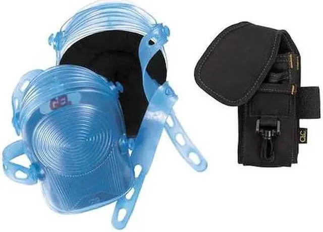 Main image of CLC WORK GEAR PK6105 Knee Pads w/Tool Holder,Hard,Gel,Univ,PR