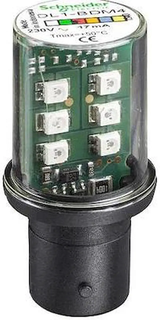 Alt view image 3 of 3 - LED Lamp, Blue, 120VAC