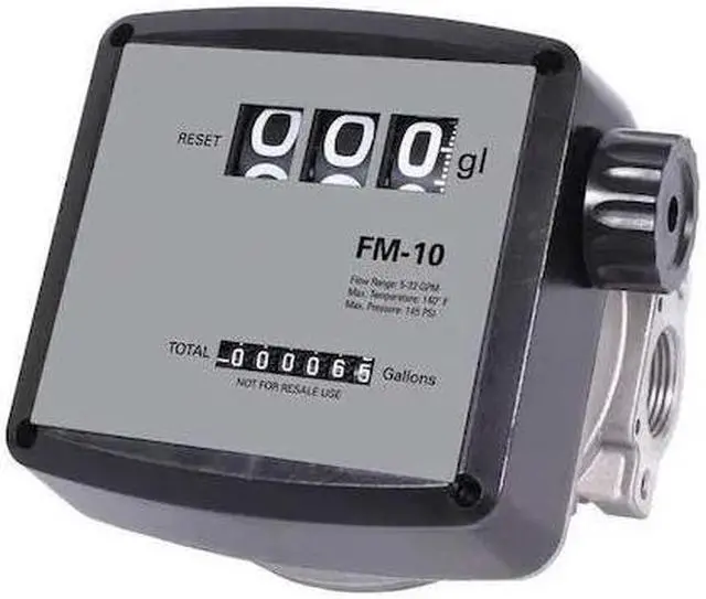 Alt view image 2 of 2 - DAYTON 12F730 Flowmeter,Mechanical,32 GPM,1 In FNPT
