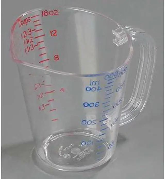 Main image of CARLISLE FOODSERVICE 4314207 Measure Cup,Clear,PK6
