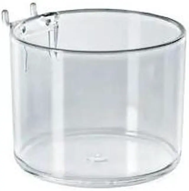 Main image of AZAR DISPLAYS 224051 4" Diameter Cup Display for Pegboard or Slatwall, PK10