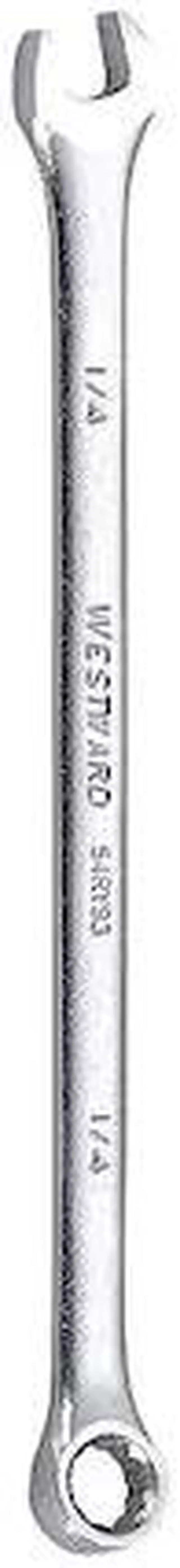 Alt view image 2 of 2 - WESTWARD 54RY93 Combination Wrench,1/4",SAE,Satin