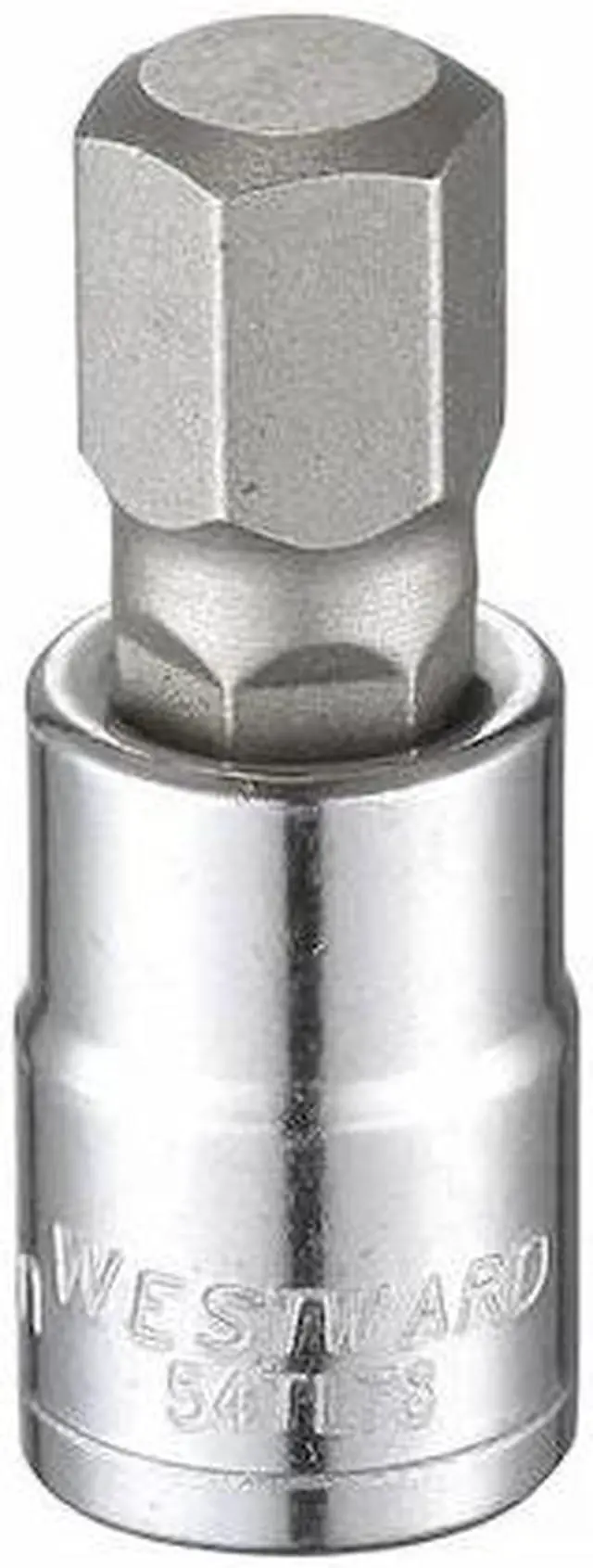 Alt view image 2 of 2 - WESTWARD 54TL78 3/8 in Drive Hex Socket Bit Metric 12 mm Tip, 1 3/4 in L