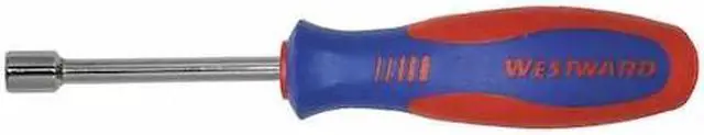 Main image of WESTWARD 401L34 Nut Driver,SAE,Hollow Round,1/4"