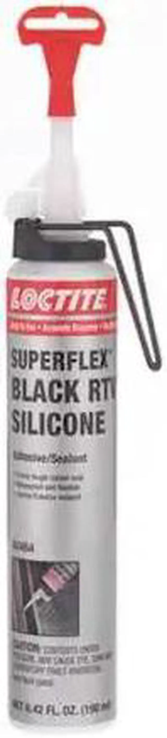 Alt view image 2 of 2 - LOCTITE 743519 RTV Silicone Sealant, 190 mL, Black, Temp Range -65 to 450