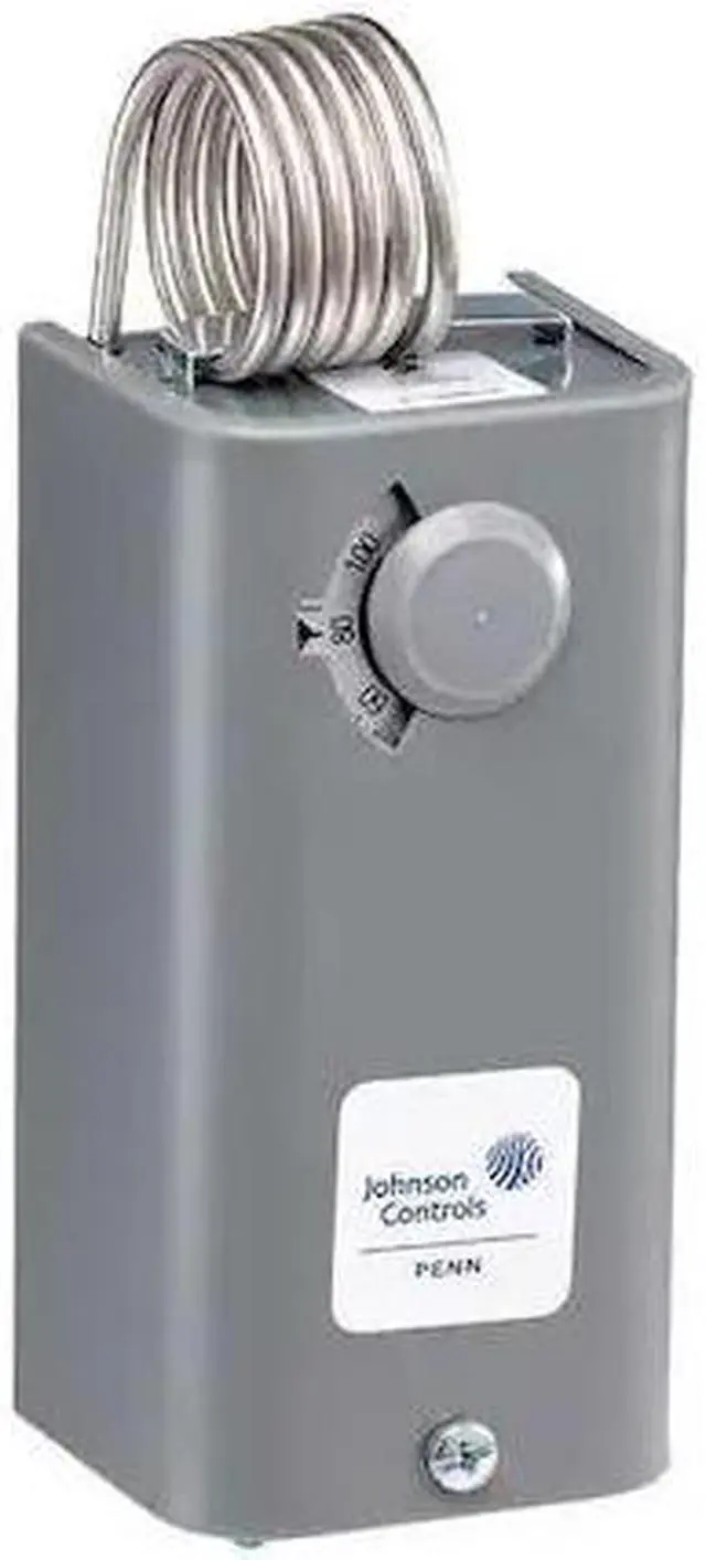Alt view image 2 of 2 - JOHNSON CONTROLS A19BAC-3C Line Volt Mechanical Tstat, Open/Close on Rise, SPDT