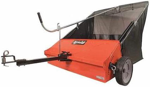 Alt view image 3 of 3 - AGRI-FAB 45-0492 Tow Lawn Sweeper, 44 in Working Width, 25 cu ft Hopper