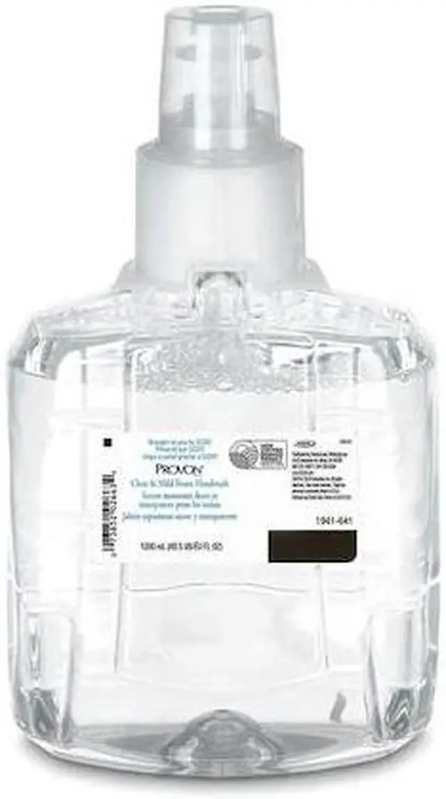 Alt view image 7 of 13 - Gojo Industries, Inc Clear & Mild Foam Hand Wash 1200mL Refill Unscented 2