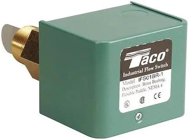 Main image of TACO IFS01BR-1 1" SPDT Flow Switch 24/125/250VAC 1500 gpm