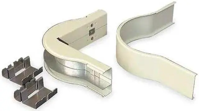 Alt view image 2 of 3 - LEGRAND V2418DFO External Elbow Raceway, 2400D Series, 2 Channel, 6-1/2 in W,