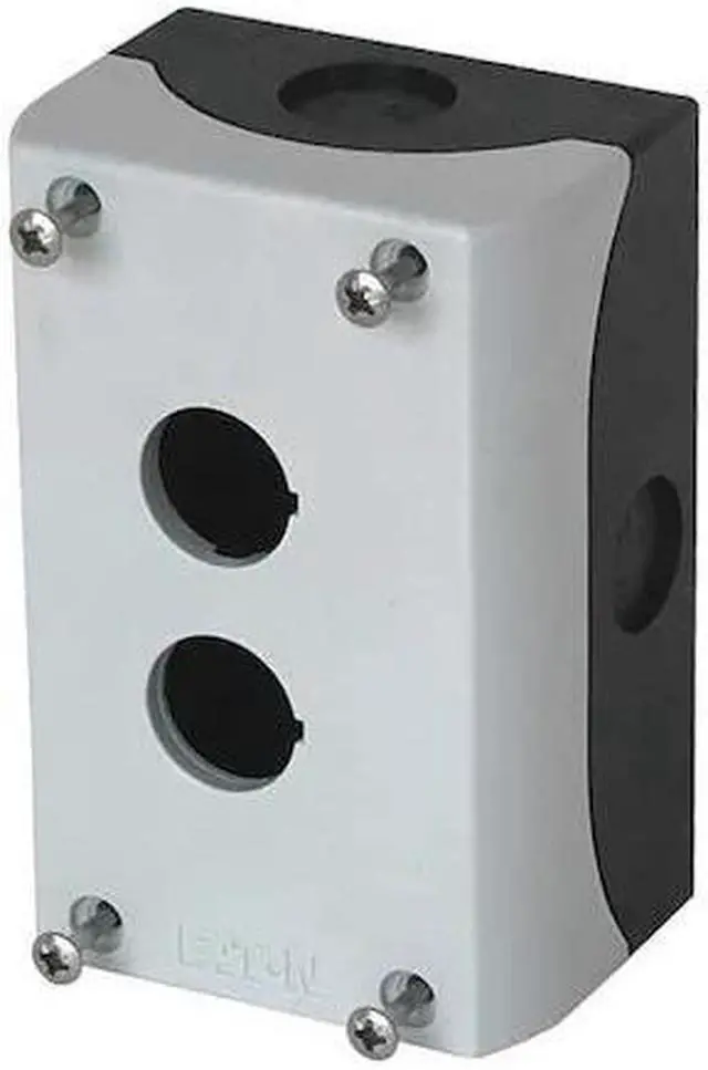Alt view image 2 of 2 - EATON M22-I2-PG Pushbutton Enclosure,6.02 in W,Polymer