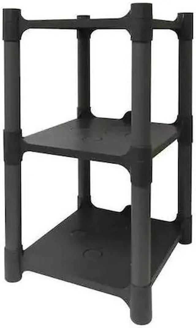 Main image of ZORO SELECT 190127 Freestanding Plastic Shelving, Open Style, 15 in D, 13 in W,