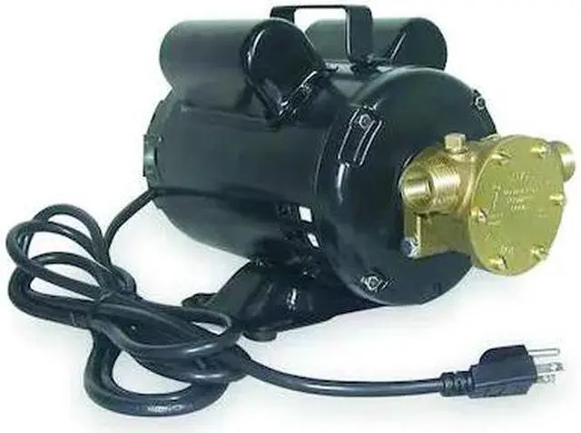Alt view image 2 of 2 - DAYTON 3ACB9 Pump,Bronze,1/3 HP,115/230V,7.2/3.6 Amps