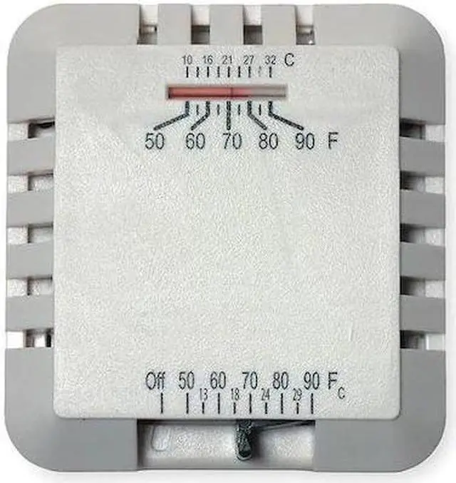 Alt view image 2 of 3 - DAYTON 4PU51 Low Voltage Thermostat , Hardwired , 24VAC