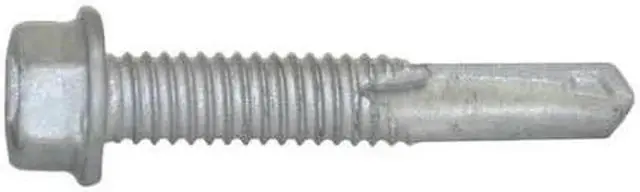 Alt view image 2 of 3 - TEKS 1414000 Self-Drilling Screw, #12 x 1-1/4 in, Climaseal Steel Flange Hex