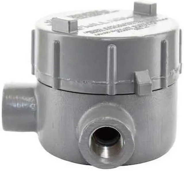 Alt view image 3 of 4 - HUBBELL KILLARK GECLT-2 Conduit Outlet Body,Aluminum,L