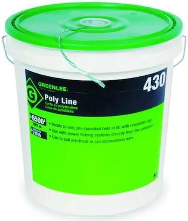 Alt view image 3 of 3 - GREENLEE 431 Fishing Line,5200 Ft,240 Lb Cap