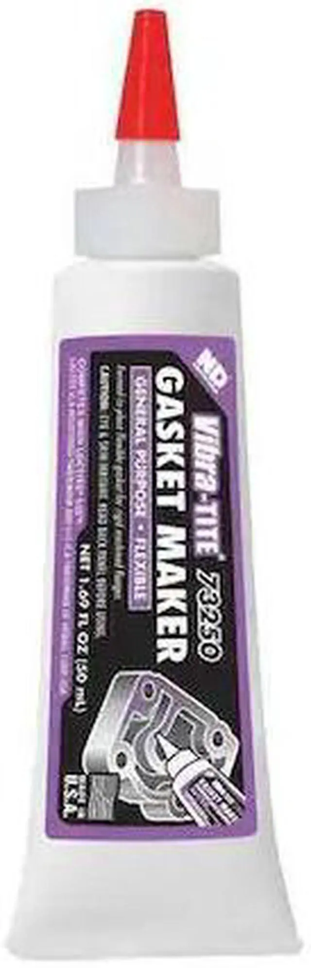Alt view image 2 of 2 - Vibra-Tite 73250 - Gasket Maker Flexible Gasket Maker - 50 mL - Purple