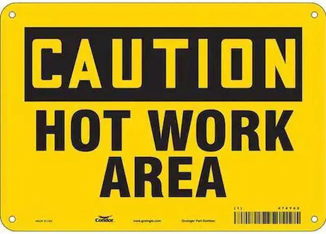 Main image of CONDOR 474Y42 Danger Sign,10" W x 7" H,0.032" Thick, 474Y42