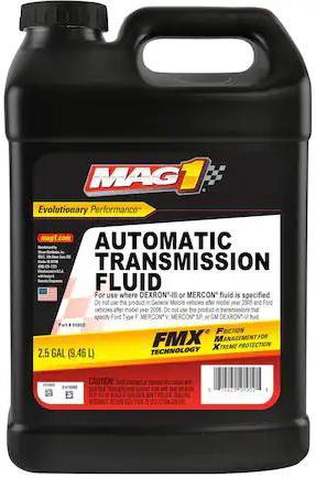 Alt view image 2 of 2 - MAG 1 MG06DX22 Transmission Fluid,Bottle,Red,2.5 gal.
