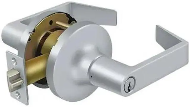 Alt view image 2 of 2 - Grade 1 Commercial Standard Entry Clarendon w Cylinder (Brushed Chrome)