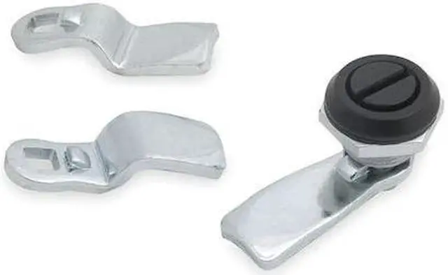 Main image of ZORO SELECT 1XPF4 Cam Latch, Nonlocking, Black Powder Coated, Catch/Latch