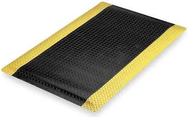Alt view image 2 of 10 - NOTRAX 479S0035YB 3'X5' #479 CUSHION TRAXFLOOR MAT BLACK-YELLO
